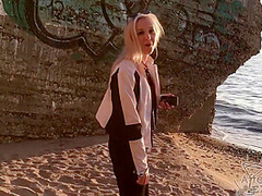 Public Blowjob From Ranta In Some Beach Fortress Ruins