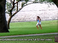 She Is Masturbating In The Middle Of A College Campus