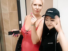 Rae Lil Black, Rae Lil And Kate Truu In Kate&rae - Public Flashing In The City An