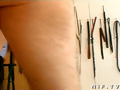 French Redhead Girl Gangbanged And Sodomized In A Bdsm Action
