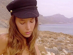 Princess Clover In Getting Fully Naked In Nature