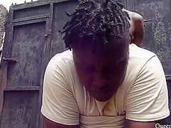 I Caught Them Fucking In My Compound Then I Joined Them Turned It To Three Some 10 Min