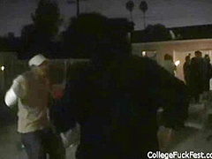 College Girl slut Drunk Blowjob while Fingering
