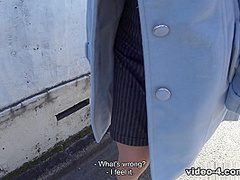 Haruka Miura comes with us on a walk outside today with a sex toy in her pussy - JapanHDV