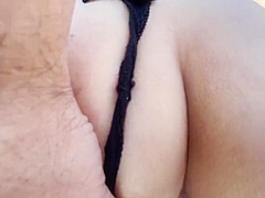 Mature Milf In A Thong Is Relaxing In Nature With Her Stepson