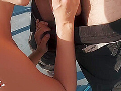In Paris - Wild Public Sex With View Possible! Amateur Couple - Leo Lulu