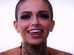 Excellent Sex Scene Tattoo Hot , Its Amazing With Leigh Raven