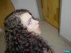 Skinny Curly-haired Bitch Gives Up Her Pussy For Som With Erik Everhard And Lydia Black