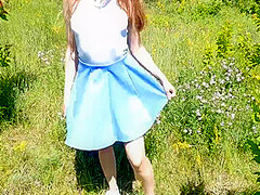 The Cutie Loves To Fuck In Nature, She Cant Wait To Get Cum On