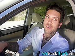 Eaten Out Black Cutie Gets Banged For Cum