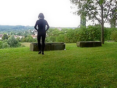 Men In Selfbondage Outdoors