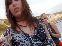 Double Penetration At The Beach 23 Min