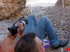 Double Penetration At The Beach 23 Min
