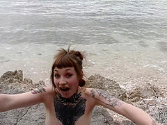 Public Beach Pov Lesbian Sex In Croatia Tongue Burried