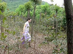 Asian Outdoor Bondage