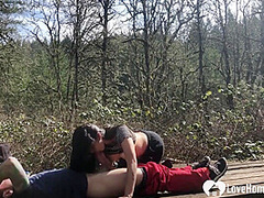 Long Haired Asian Teen Gets A Surprise Cumshot In Mouth