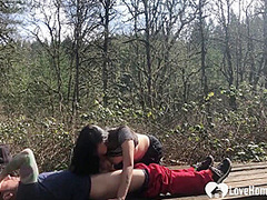 Long Haired Asian Teen Gets A Surprise Cumshot In Mouth