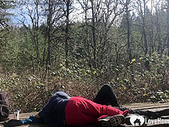 Long Haired Asian Teen Gets A Surprise Cumshot In Mouth