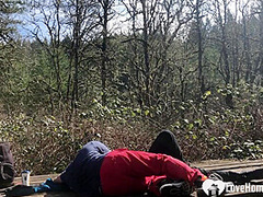 Long Haired Asian Teen Gets A Surprise Cumshot In Mouth