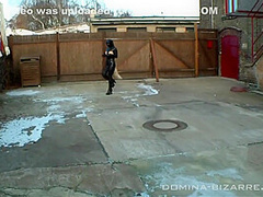 Latex Slave In Ladys Dungeon