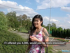 Akasha Coliun - Hot Asian Chick Loves Girthy Cock Fuck
