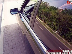 Slim 18yo German Teen Pick Up At The Street For Outdoor Sex