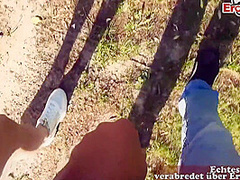 Slim 18yo German Teen Pick Up At The Street For Outdoor Sex