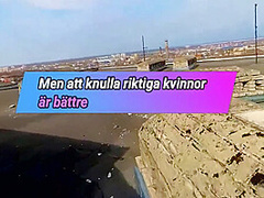 Utomhus Public Sex Pa Taket - Pov