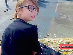 Utomhus Public Sex Pa Taket - Pov