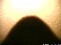 Cock sucking coed whore gets banged