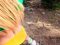 Savannah Hart - Fucked The Camp Counselor In The Woods