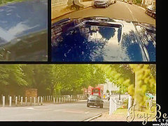 Tattooed Hunk Gives Hot Brunette