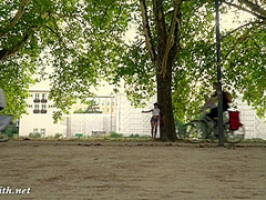 Jeny Smith - Walks The Streets Naked With Only Painted Pants. Shocking Footag