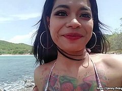 Jenny-Thai - Hot Sex Games On The Beach
