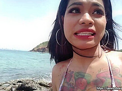 Jenny-Thai - Hot Sex Games On The Beach