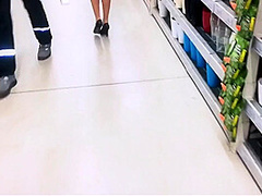 Shop Parking, Naughty Fun In The Car