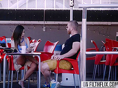 Incredible Outdoor Fucking With Bar Girl