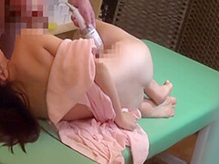 Sex With Oil Massage, Rubbing Her Big Tits Intensively Part1