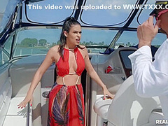 Very Nice Boat Xxx Threesome With Two Exotic Beauties - Charles Dera, Autumn Falls And Katana Kombat