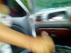 Risky Handjob Before Hard Sex On The Road