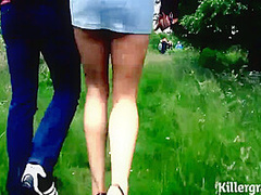 Sub Slut Girlfriend Used By In Public Gangbang 8 Min With Older Men