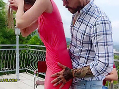 Cousins Convince Step Sister To Have Threesome With Stacy Cruz