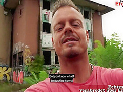German Latina Persuaded For Date Pick Up, Real Story