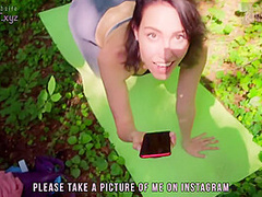 Fuck Me In Forest For Instagram Subs Pickup Fit Girl With Real Outdoor Sex / Kiss Cat