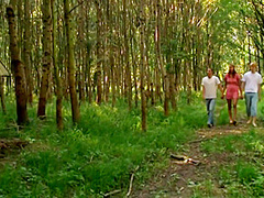 Public Fuck Down In The Woods