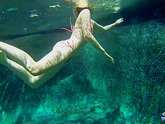 Teasing Underwater In Pov With Emma Evans