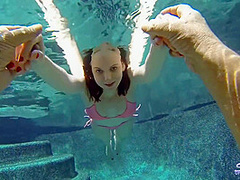 Teasing Underwater In Pov With Emma Evans