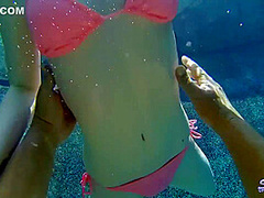 Teasing Underwater In Pov With Emma Evans