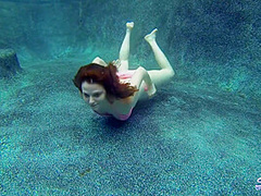 Teasing Underwater In Pov With Emma Evans