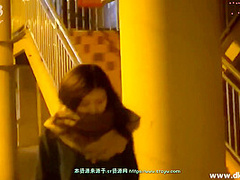 Asian Public Ballgagged And Remote Vibed